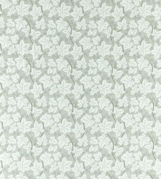 Pure Bramble Embroidery Fabric by Morris & Co Lightish Grey