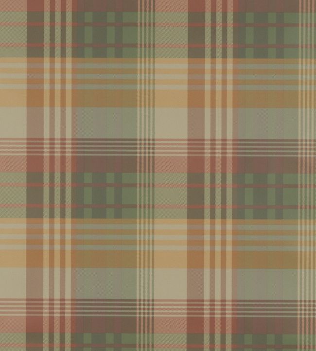 Mulberry Ancient Tartan Wallpaper by Mulberry Home Spice