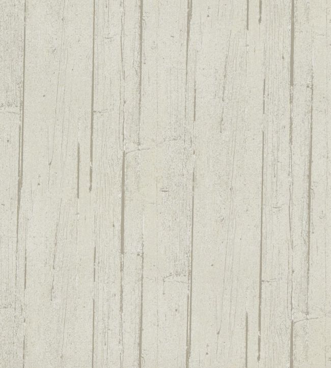 Wood Panel Wallpaper by Mulberry Home Dove Grey