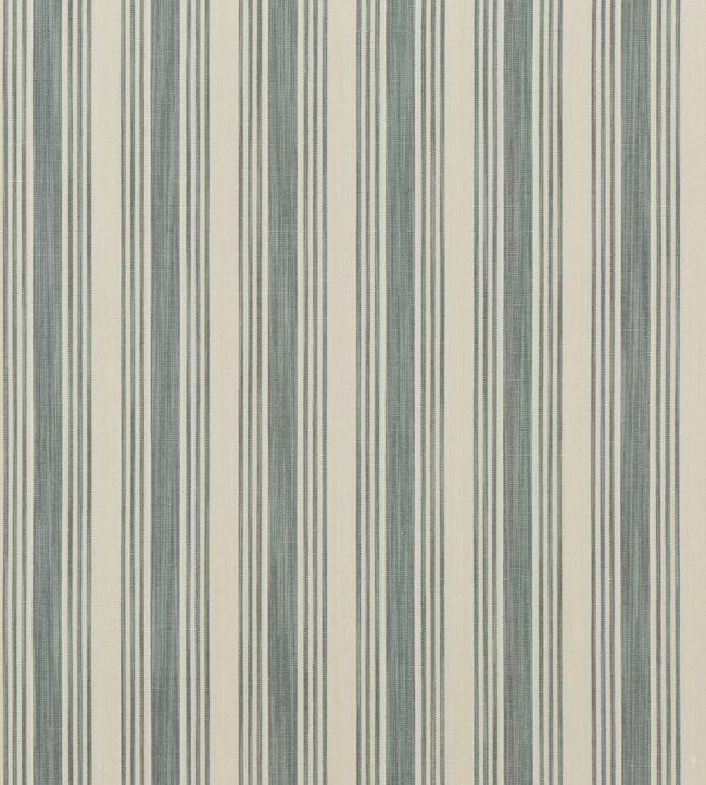 Hammock Stripe Fabric by Mulberry Home Teal