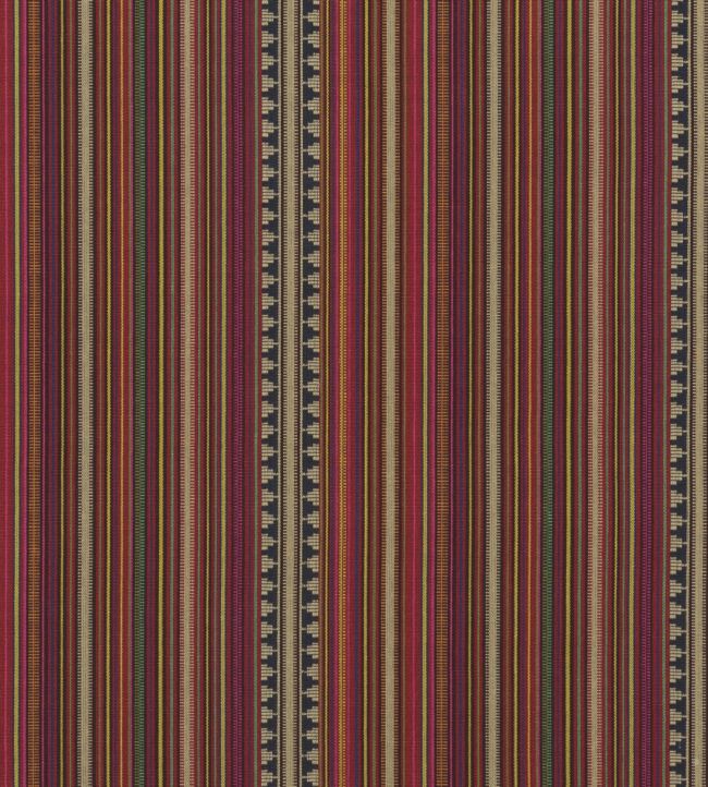 Pageant Stripe Fabric by Mulberry Home Multi