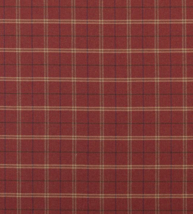 Islay Fabric by Mulberry Home Red