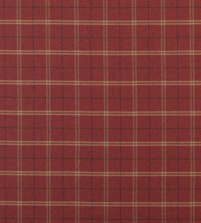 Islay Fabric by Mulberry Home Red