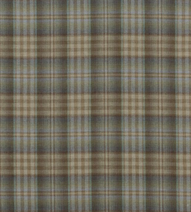 Nevis Fabric by Mulberry Home Lovat/Heather