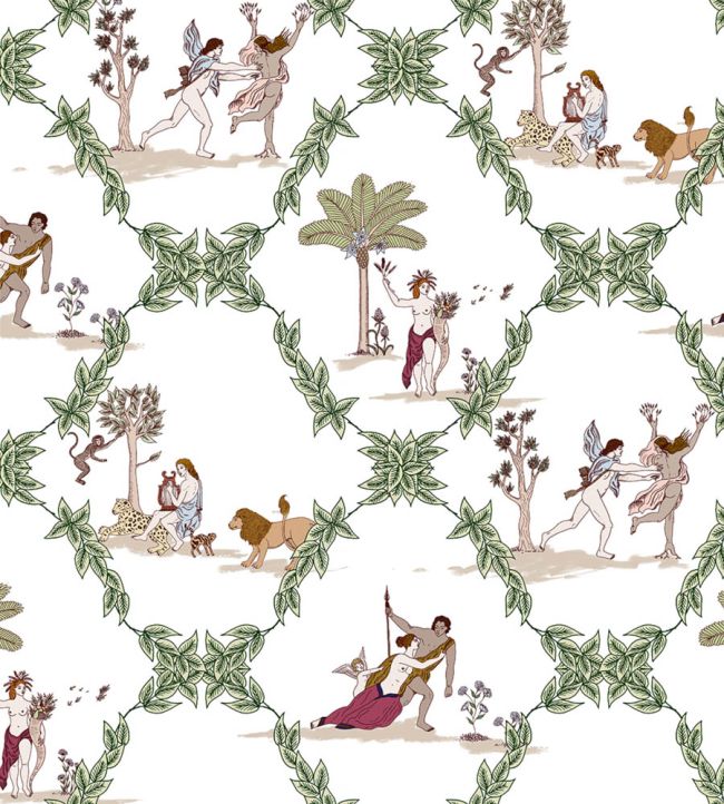 Neobucolic Wallpaper by Coordonne White