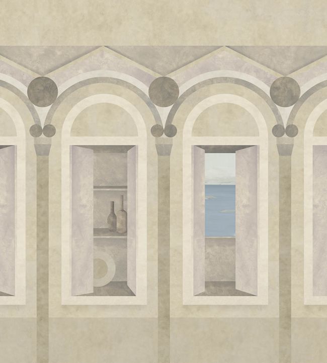 Neolineale Mural by Coordonne Sunrise