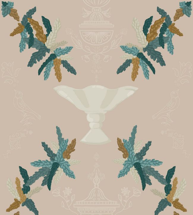 Neorococo Wallpaper by Coordonne Beige