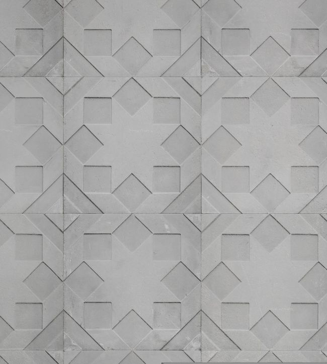 Moulded Star Wallpaper by NLXL 2