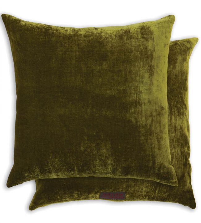 Paddy Pillow 20 x 20" by William Yeoward Olive