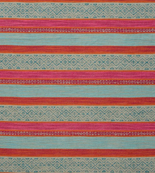 Pampas Fabric by Andrew Martin Teal