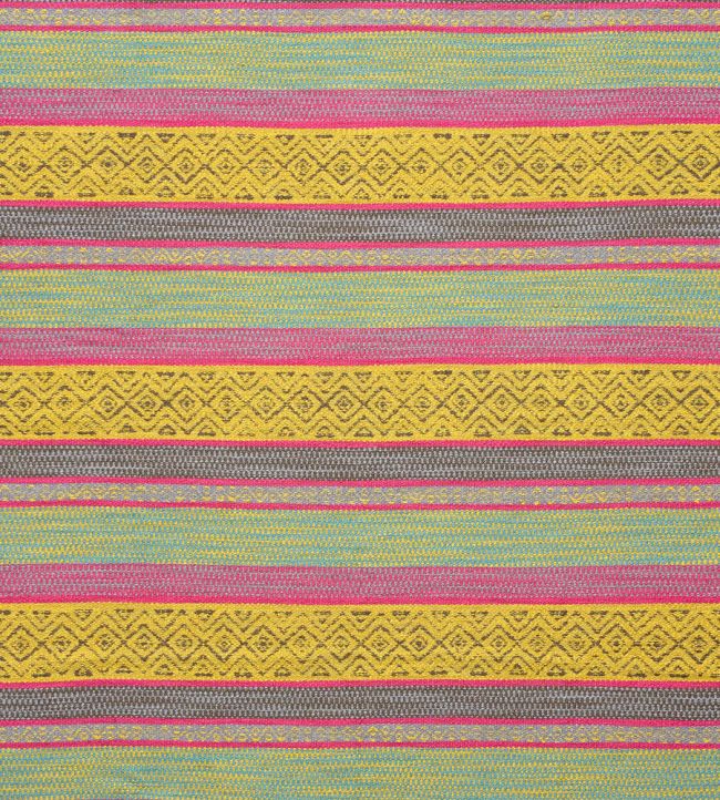 Pampas Fabric by Andrew Martin Yellow