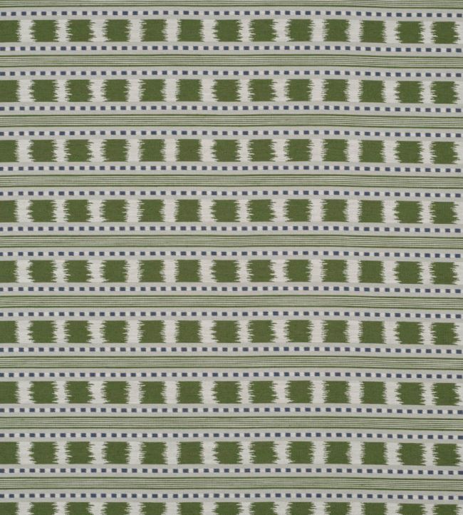 Paxton Fabric by James Hare Blue/Green