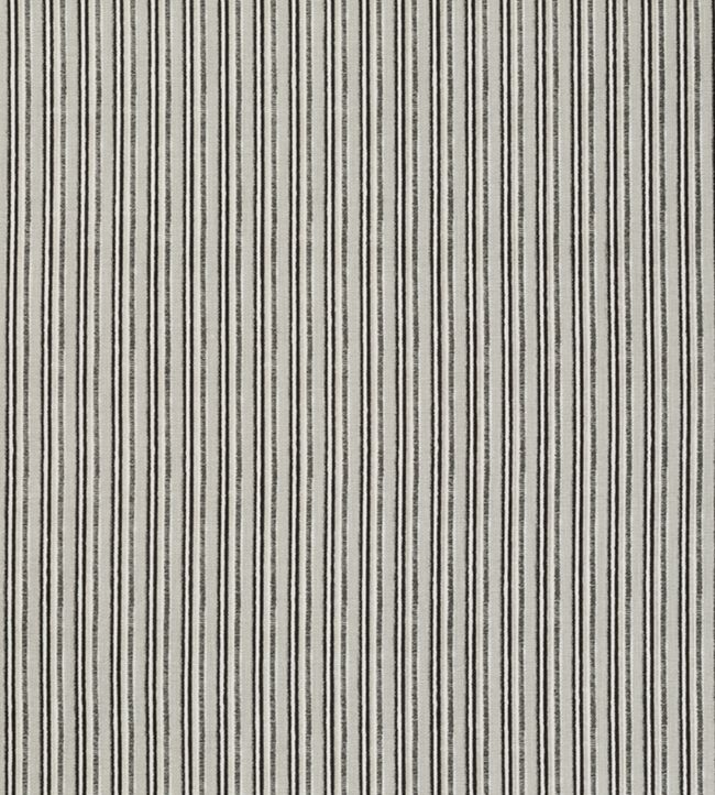 Peace And Love Fabric by Christopher Farr Cloth Charcoal