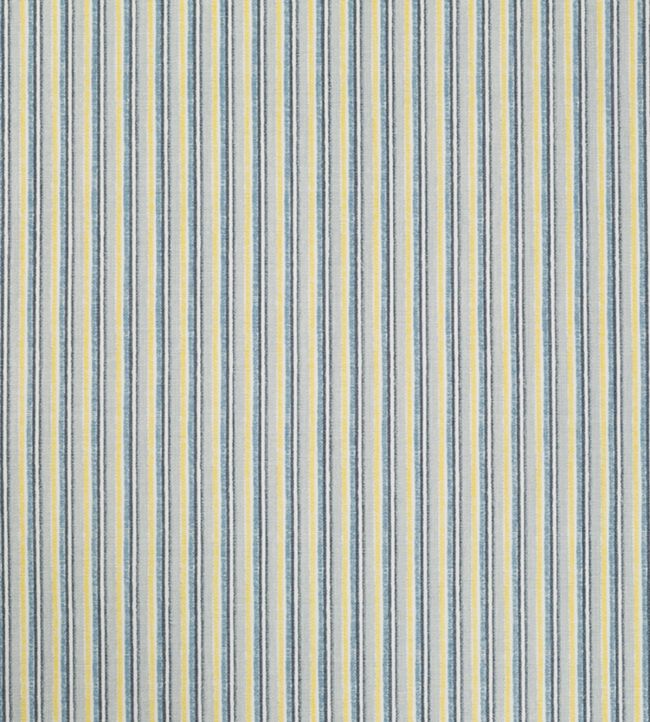 Peace And Love Fabric by Christopher Farr Cloth Old Blue