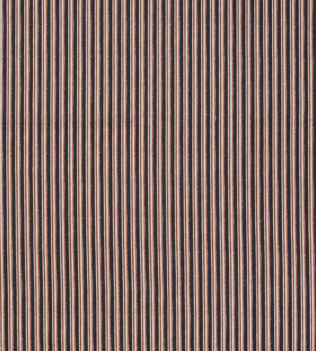 Peace and Love Fabric by Christopher Farr Cloth Terracotta