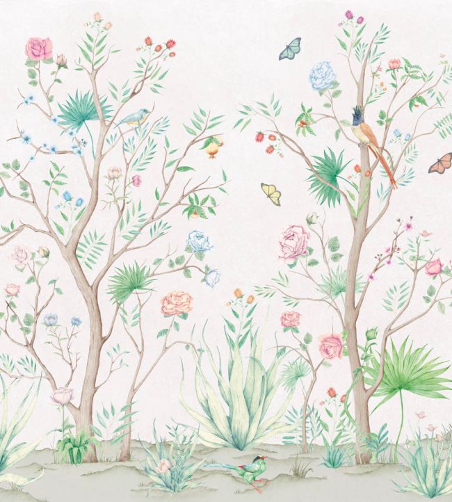 Peonies Mural by Coordonne Pure