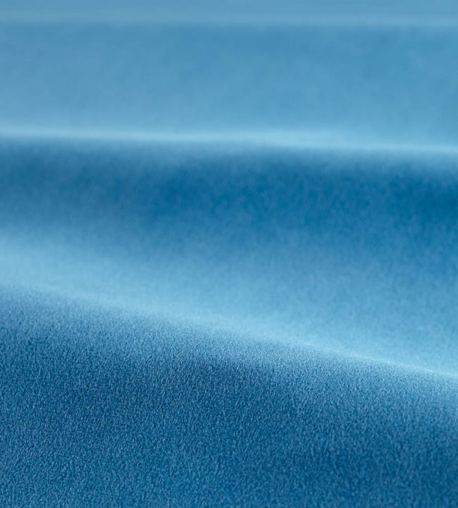 Performance Velvet Fabric by Harlequin Cornflower
