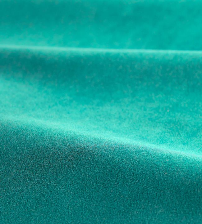 Performance Velvet Fabric by Harlequin Lagoon