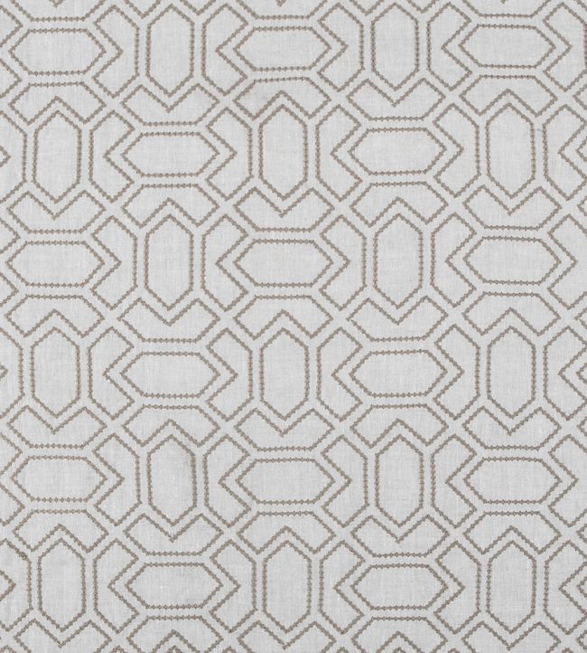 Petite Paravento Fabric by Vanderhurd Bark/Natural