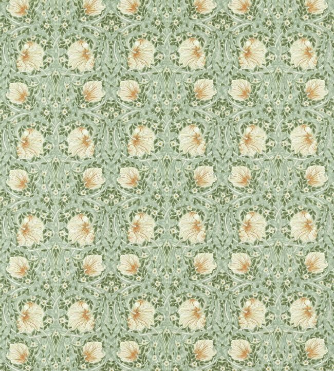 Pimpernel Fabric by Morris & Co Bayleaf / Manilla