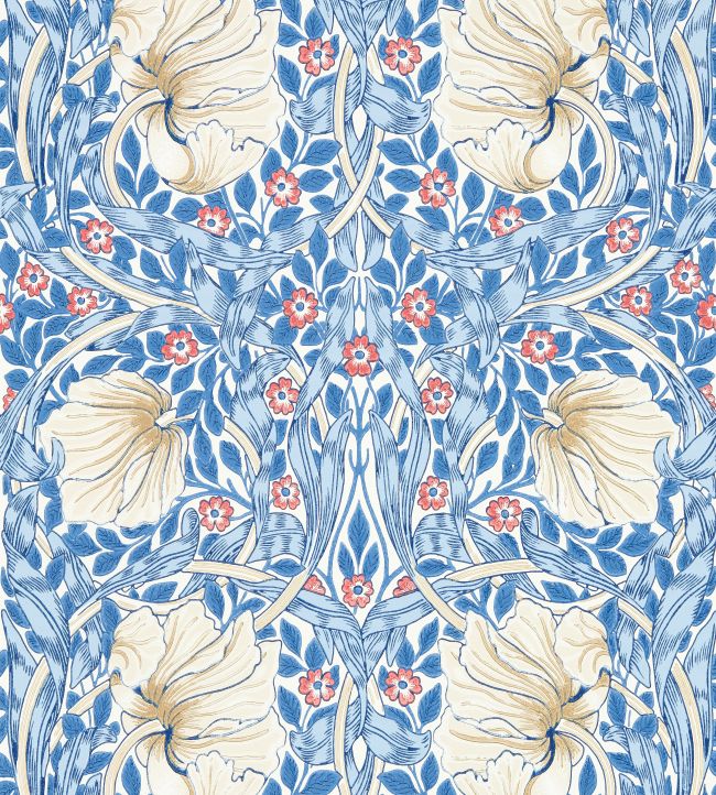 Pimpernel Wallpaper by Morris & Co Woad