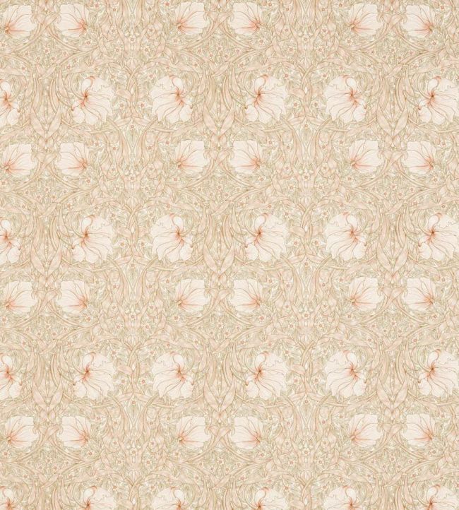 Pimpernel Wide Width Fabric by Morris & Co Soft Pink