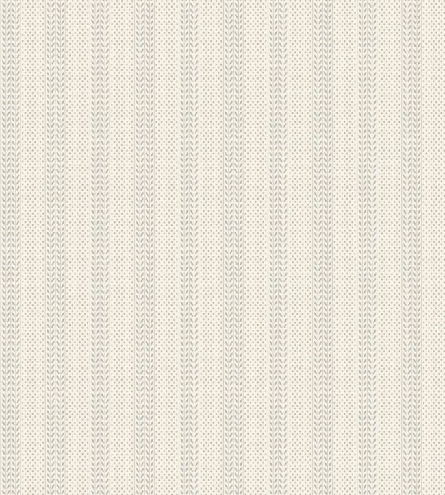 Polka Sprig Wallpaper by Farrow & Ball Pointing / Light Blue