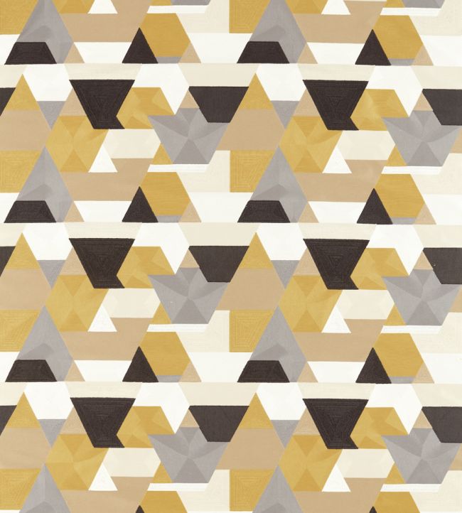 Popova Fabric by Harlequin Dijon / Incense / Origami / Sketched