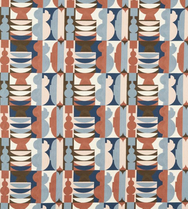 Pot Shop Fabric by Harlequin Rose/Pacific