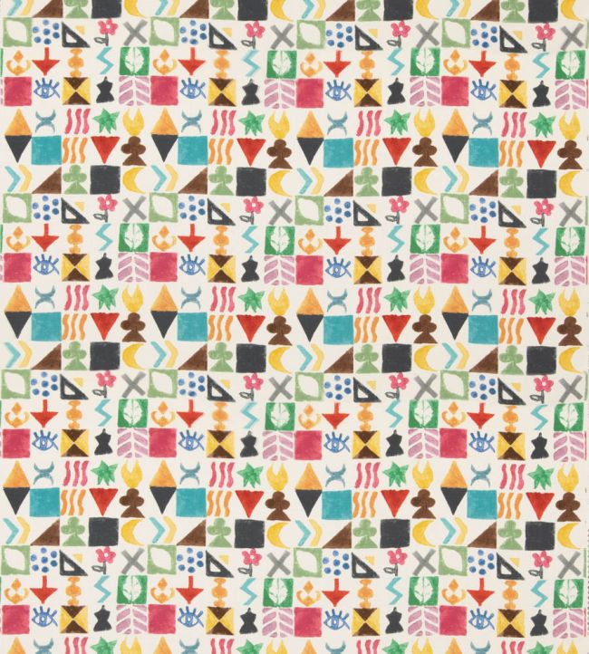 Potato Print Fabric by GP & J Baker Jewel