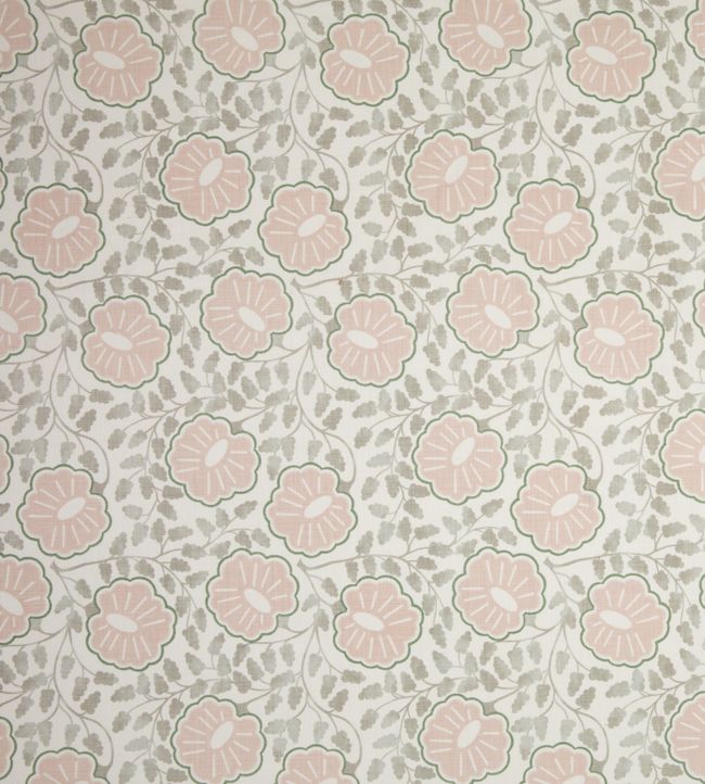 Punch Paisley Fabric by Christopher Farr Cloth Olive