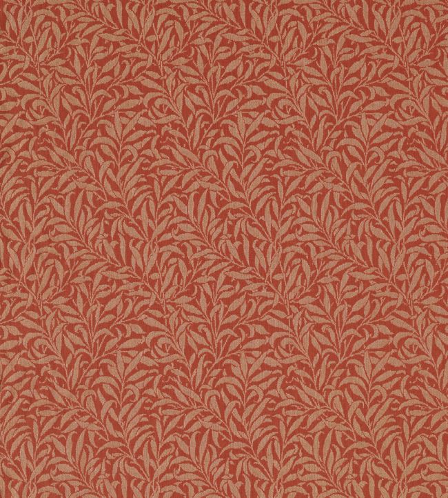 Pure Willow Boughs Weave Fabric by Morris & Co Russet