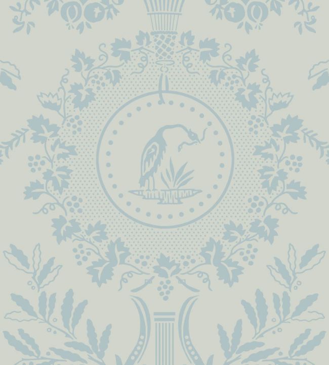 Purnon Wallpaper by Farrow & Ball Pale Powder