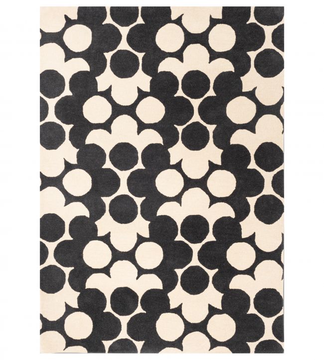 Orla Kiely Puzzle Flower rug Slate 060905-120180 Slate