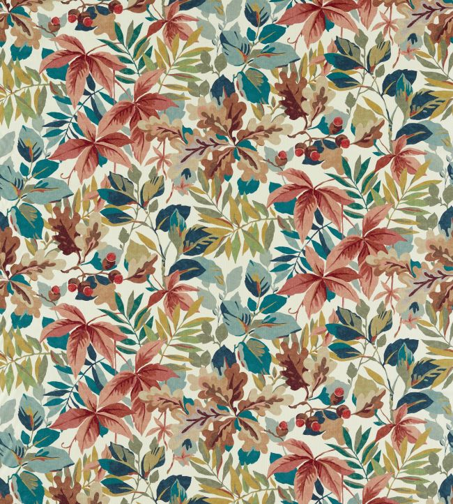 Robin's Wood Fabric in Inkwood by Sanderson | Jane Clayton