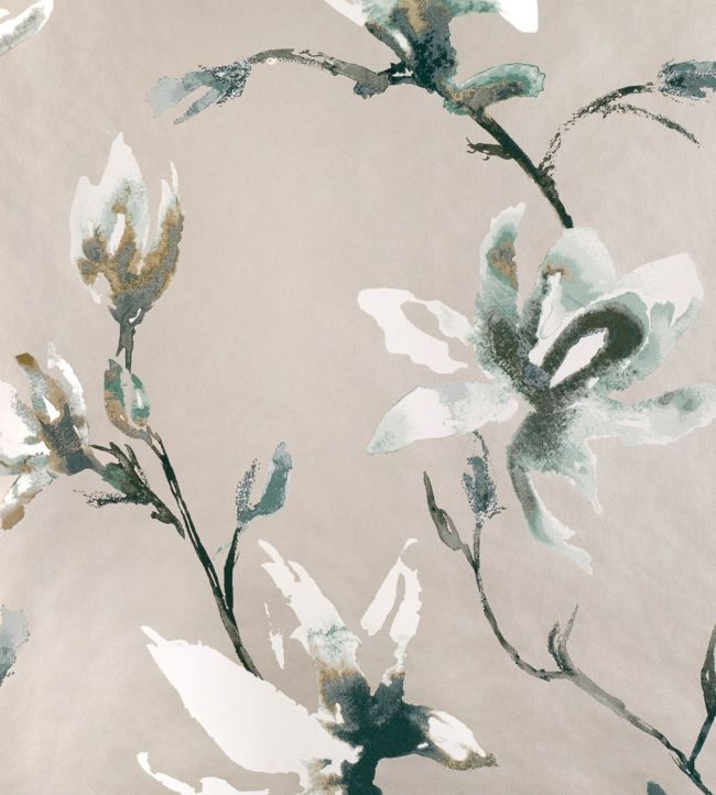 Saphira Wallpaper by Romo in Nickel | Jane Clayton