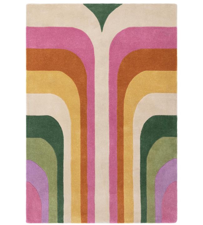 Asiatic Romy Retro rug Pink 01 ROMY1201700001 Pink 01