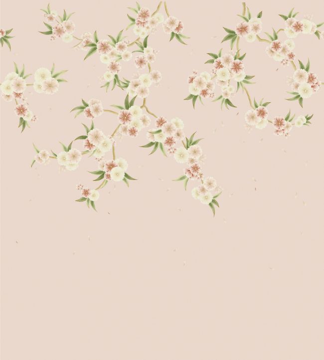 Rosa Mural by Harlequin Blush Pearl - Peony - Meadow