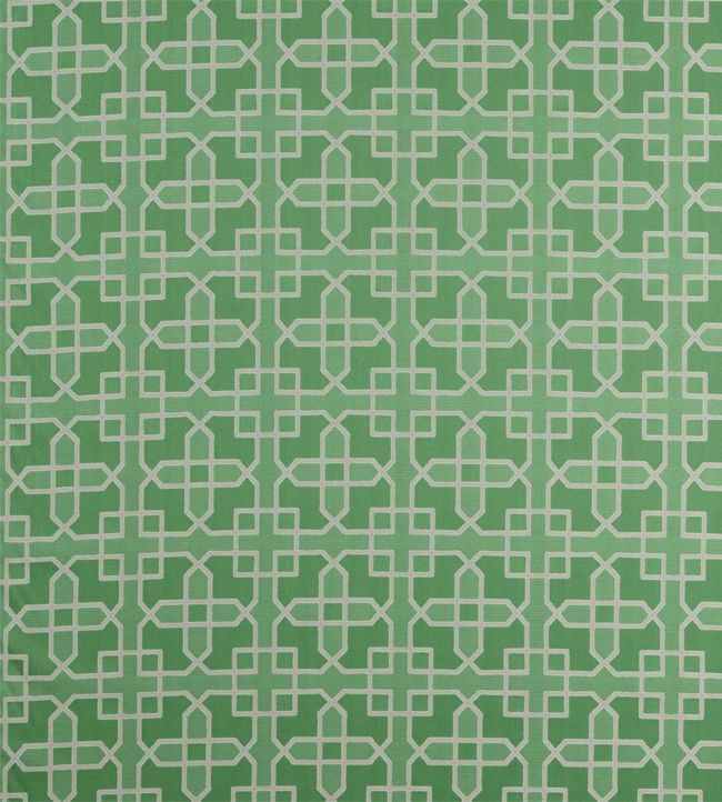 Hampton Weave Fabric by Sanderson Botanical Green