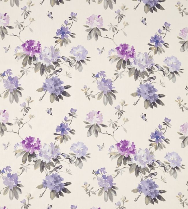 Rhodera Fabric by Sanderson Grape