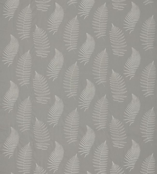 Fern Embroidery Fabric by Sanderson Pebble