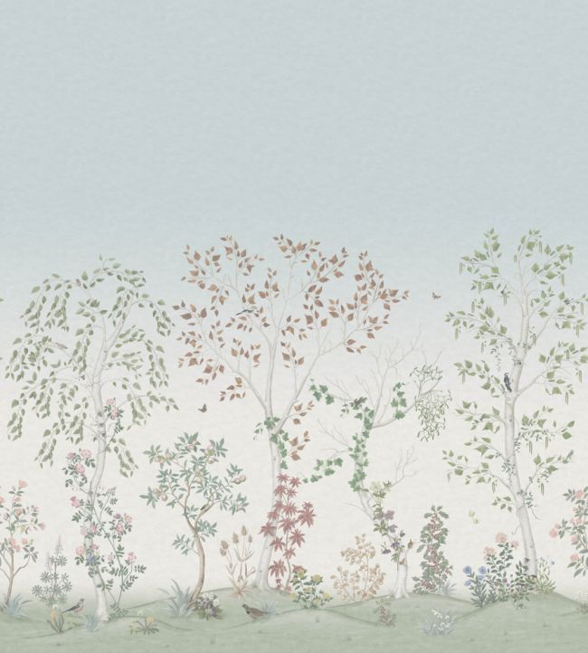 Seasonal Woods Mural by Cole & Son Clear Skies