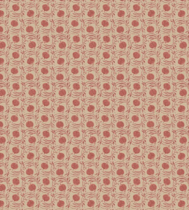 Seed Pod Wallpaper by GP & J Baker Soft Red