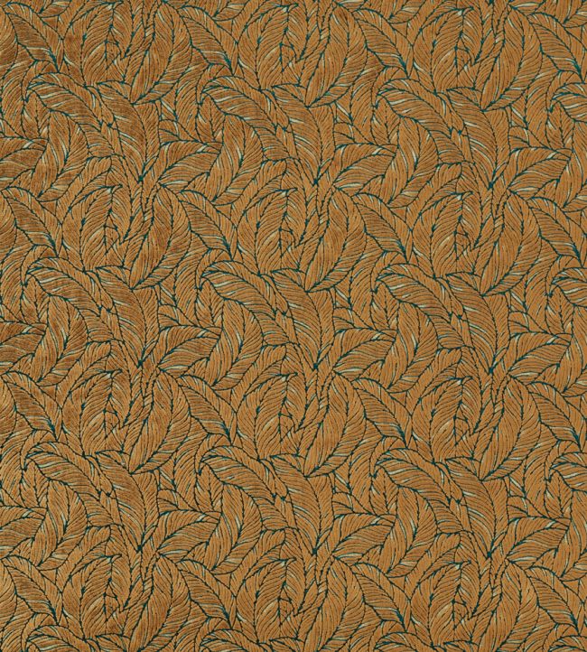 Selva Fabric by Clarke & Clarke Antique/Gold