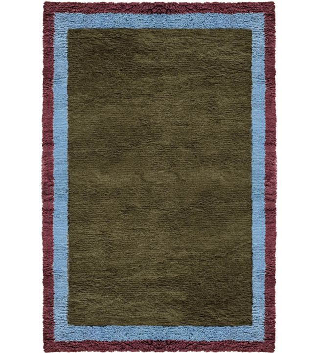 Shaggy Edge Rug in Eden by Layered | Jane Clayton