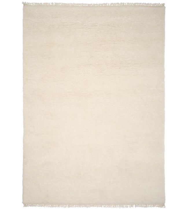 Soft Savannah Rug in White by Linie Design | Jane Clayton