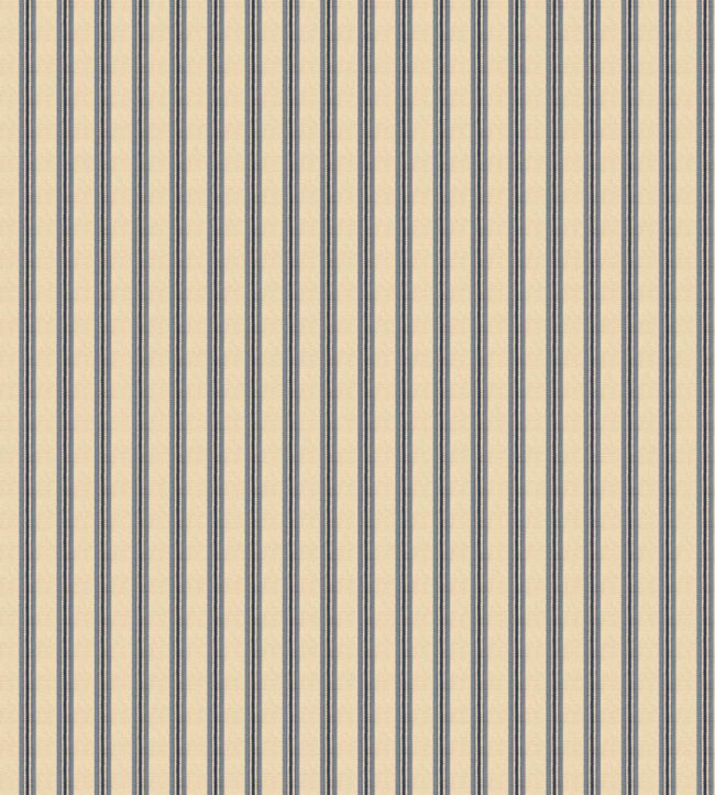 Somerton Stripe Wallpaper by Mulberry Home Indigo