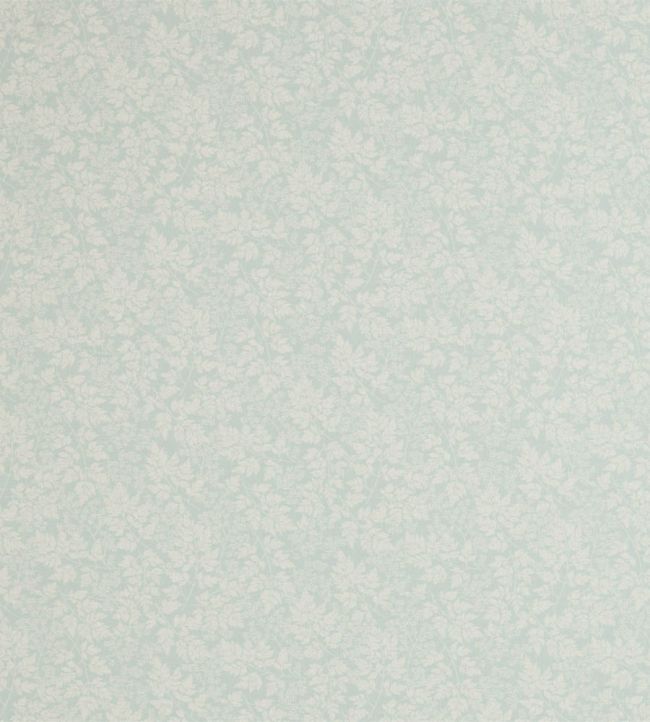 Spring Leaves Fabric by Sanderson Silver
