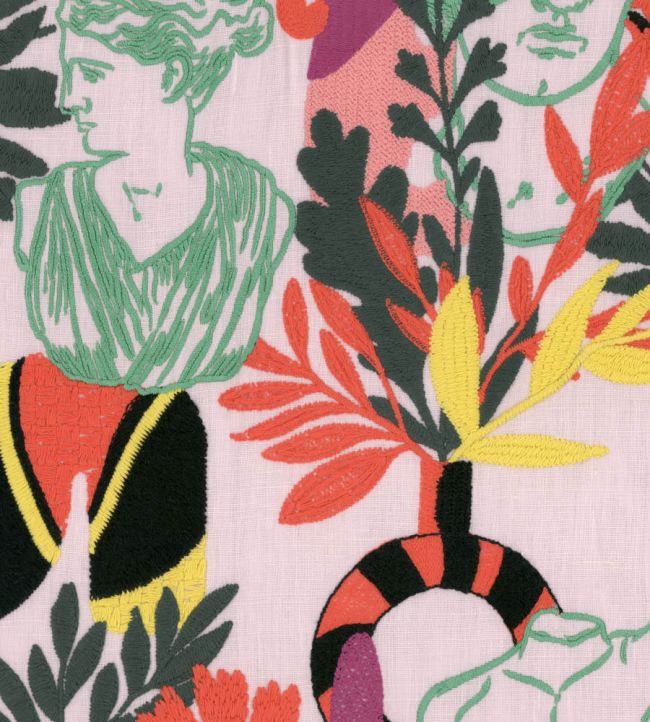 Statuario Fabric by MINDTHEGAP Pink