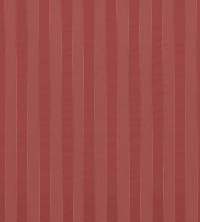 Suffolk Stripe Fabric by Zoffany Venetian Red